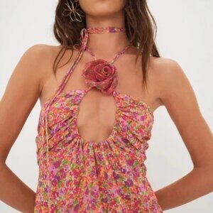 For Love And Lemons Suzette Maxi Dress